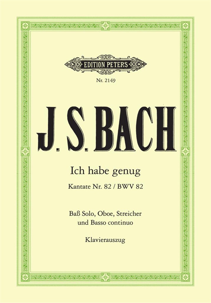 Cantata No.82 Ich habe genung